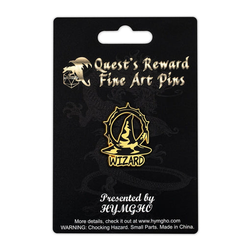 Quest's Reward Fine Art Pin - Wizard - Premium Polyhedral Dice Set - Just $9.99! Shop now at Retro Gaming of Denver
