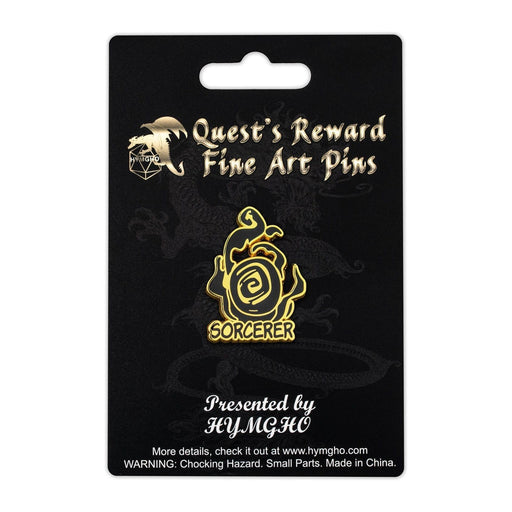 Quest's Reward Fine Art Pin - Sorcerer - Premium Polyhedral Dice Set - Just $9.99! Shop now at Retro Gaming of Denver