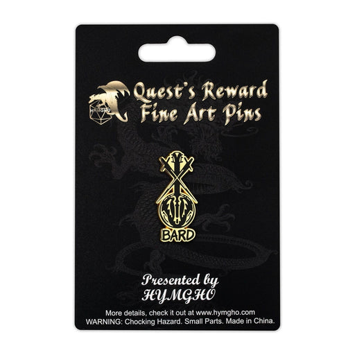 Quest's Reward Fine Art Pin - Bard - Premium Polyhedral Dice Set - Just $9.99! Shop now at Retro Gaming of Denver
