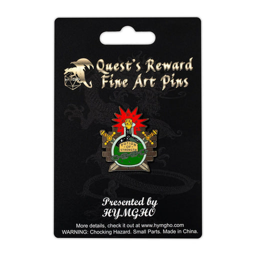 Quest's Reward Fine Art Pin - Potion of Strength - Premium Polyhedral Dice Set - Just $9.99! Shop now at Retro Gaming of Denver