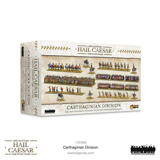 Hail Caesar Epic Battles: Punic Wars - Carthaginian Division - for just $50! 