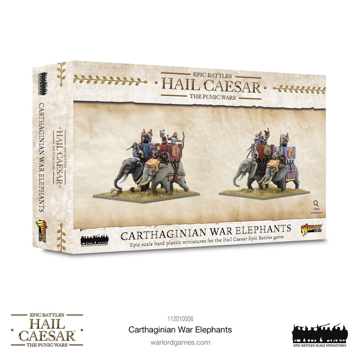 Hail Caesar Epic Battles: Punic Wars - Carthaginian War Elephants - for just $33.50! 