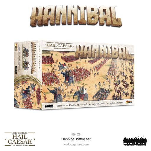Hail Caesar Epic Battles: Punic Wars -  Hannibal Battle Set - for just $384! 