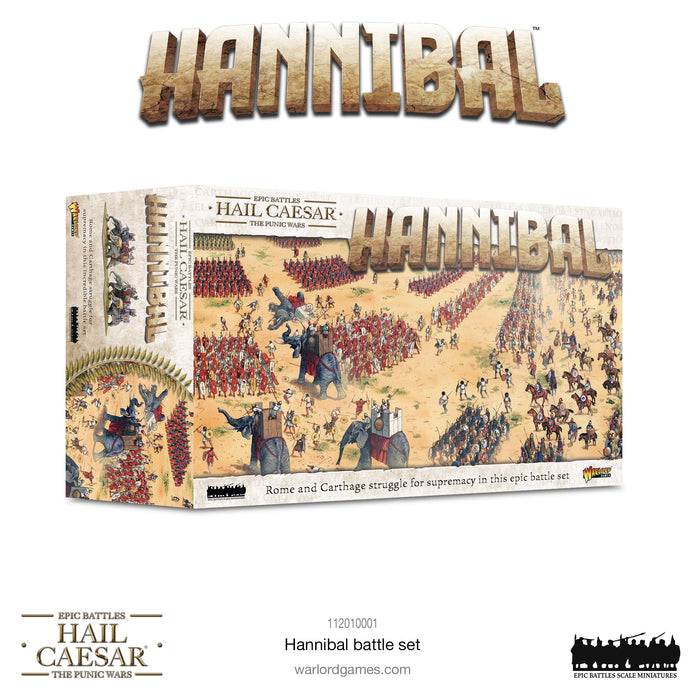 Hail Caesar Epic Battles: Punic Wars -  Hannibal Battle Set - for just $384! 