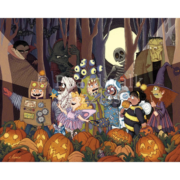 Halloween Adventure 500 Piece Jigsaw Puzzle Boardwalk - for just $21.99! 