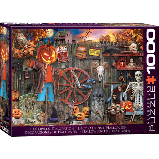 Halloween Decorations 1000 Piece Jigsaw Puzzle Eurographics - for just $19.99! 