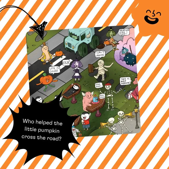 Halloween Jokes "Laugh with Life" 1000 Piece Jigsaw Puzzle Livuzzle - for just $24.99! 