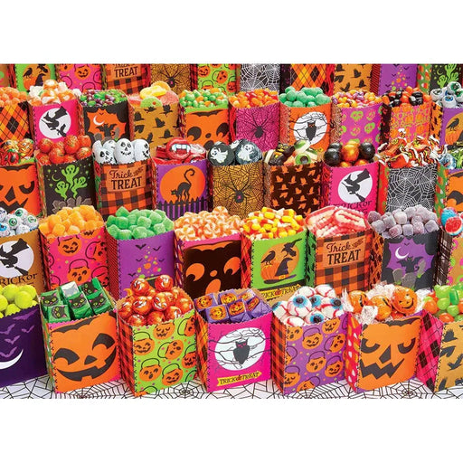 Halloween Treats 500 Piece Jigsaw Puzzle Cobble Hill - for just $17.99! 