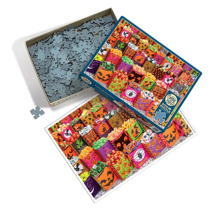 Halloween Treats 500 Piece Jigsaw Puzzle Cobble Hill - for just $17.99! 