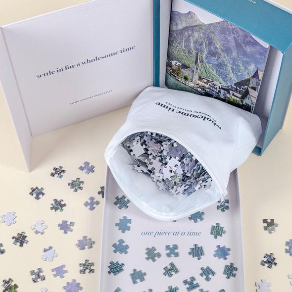 Jeneral Collectives: wholesome times - Hallstatt 1000 Piece Jigsaw Puzzle - for just $24.99! 