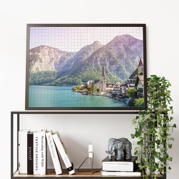 Jeneral Collectives: wholesome times - Hallstatt 1000 Piece Jigsaw Puzzle - for just $24.99! 
