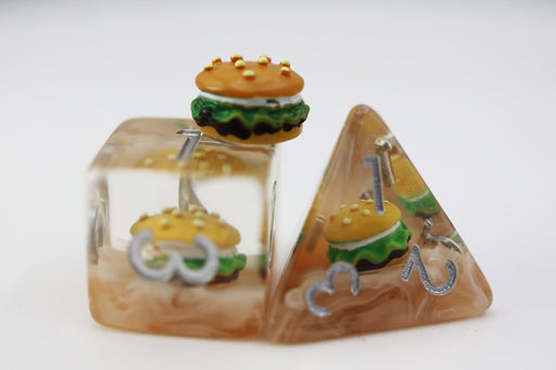 Hamburger RPG Dice Set - for just $16.99! 