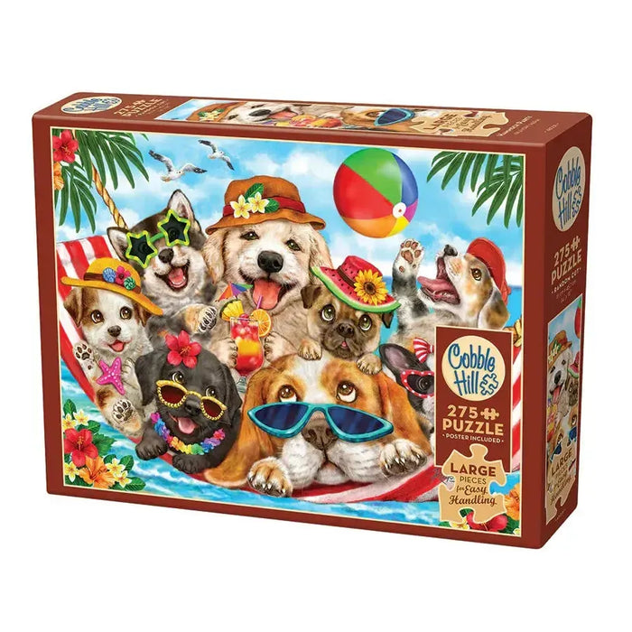 Hammock Party 275 Large Piece Jigsaw Puzzle Cobble Hill - for just $17.99! 