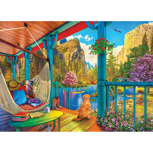 Hammock with a View 500 Piece Jigsaw Puzzle Eurographics - for just $17.99! 