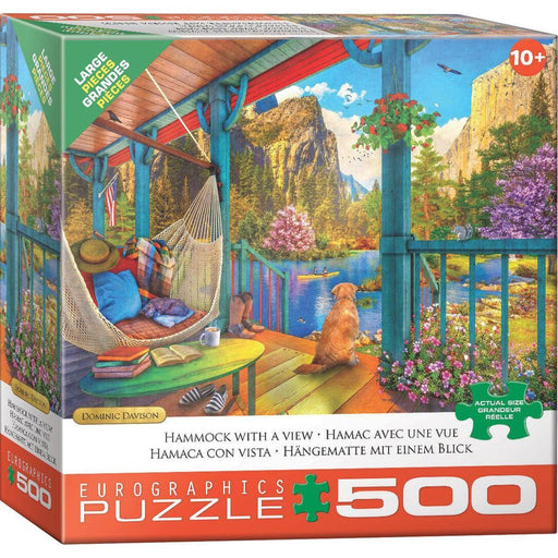 Hammock with a View 500 Piece Jigsaw Puzzle Eurographics - for just $17.99! 