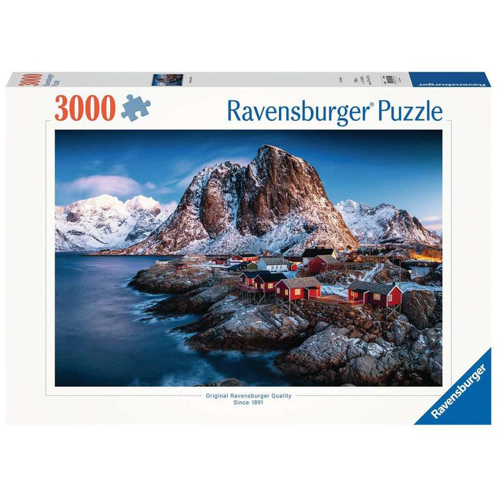 Hamnoy Lofoten Norway 3000 Piece Jigsaw Puzzle Ravensburger - for just $49.99! 