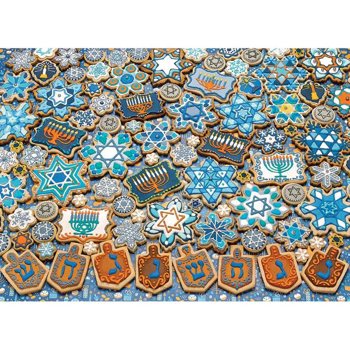 Hanukkah Cookies 1000 Piece Jigsaw Puzzle Cobble Hill - for just $19.99! 