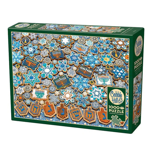 Hanukkah Cookies 1000 Piece Jigsaw Puzzle Cobble Hill - for just $19.99! 