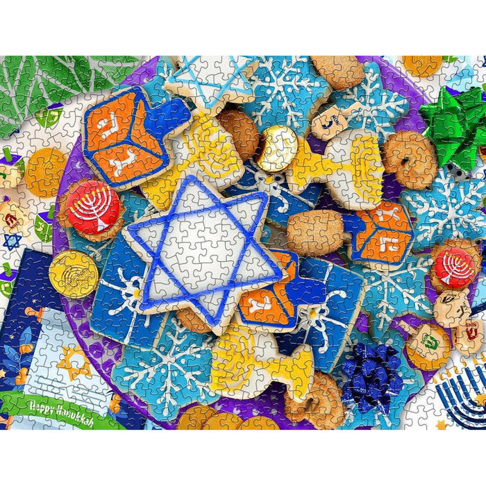 Hanukkah Cookies 500 Piece Jigsaw Puzzle Springbok - for just $17.99! 