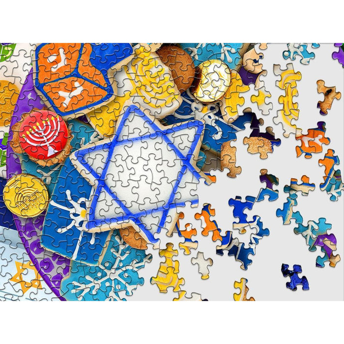 Hanukkah Cookies 500 Piece Jigsaw Puzzle Springbok - for just $17.99! 