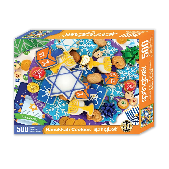 Hanukkah Cookies 500 Piece Jigsaw Puzzle Springbok - for just $17.99! 