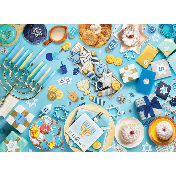 Hanukkah Table 1000 Piece Jigsaw Puzzle Eurographics - for just $21.99! 