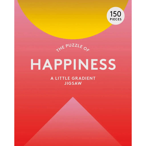 Happiness 150 Piece Mini Gradient Jigsaw Puzzle Laurence King - for just $12.99! 