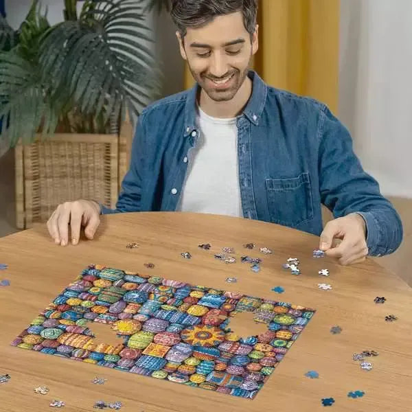 Happy Beads 500 Piece Jigsaw Puzzle Ravensburger - for just $19.99! 
