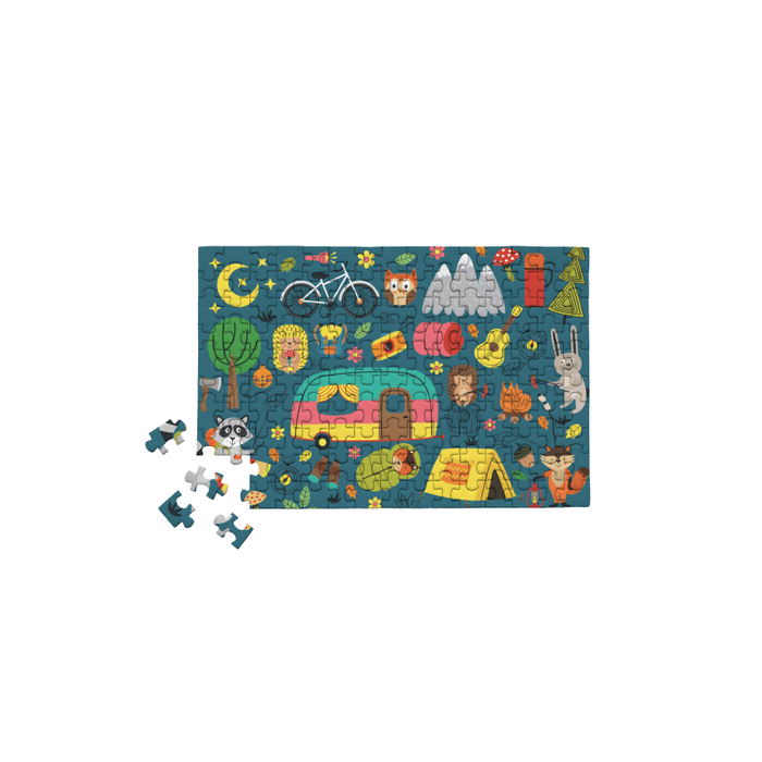 Happy Campers 150 Piece Mini Jigsaw Puzzle Micro Puzzles - for just $10.99! 