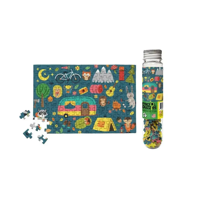 Happy Campers 150 Piece Mini Jigsaw Puzzle Micro Puzzles - for just $10.99! 