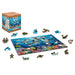 Happy Dolphins 200 Piece Wood Jigsaw Puzzle Wooden City - for just $19.99! 