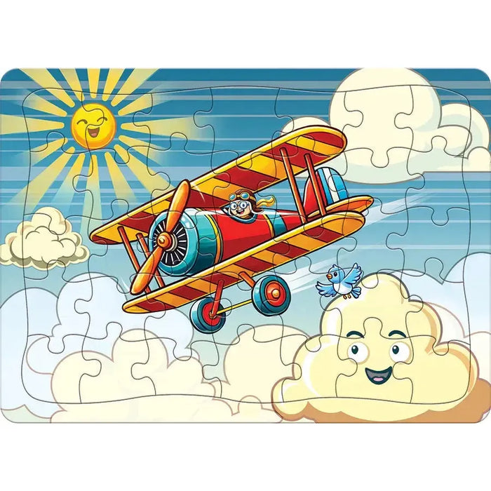 Happy Flight 35 Piece Tray Jigsaw Puzzle Cobble Hill - for just $9.99! 