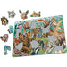 Happy Forest Selfie 42 Piece Tray Jigsaw Puzzle Larsen - for just $11.99! 