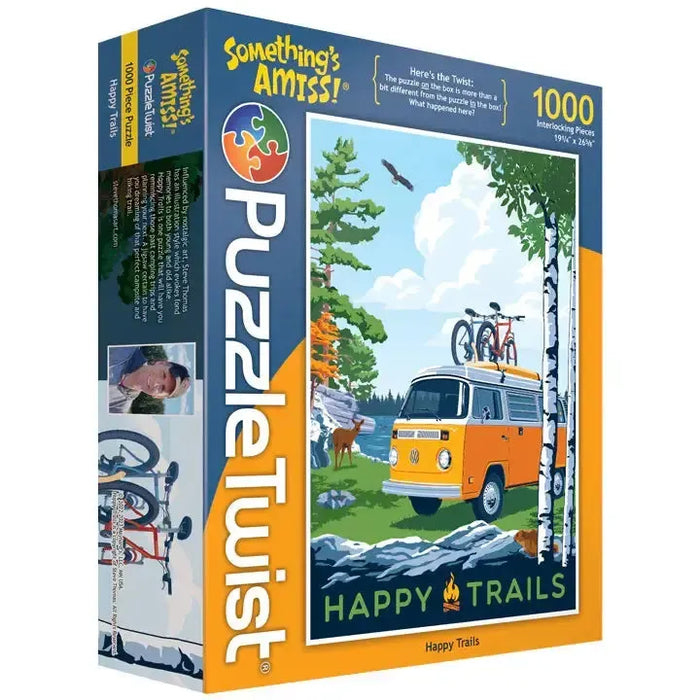 Happy Trails "Something's Amiss!" 1000 Piece Jigsaw Puzzle PuzzleTwist - for just $25.99! 