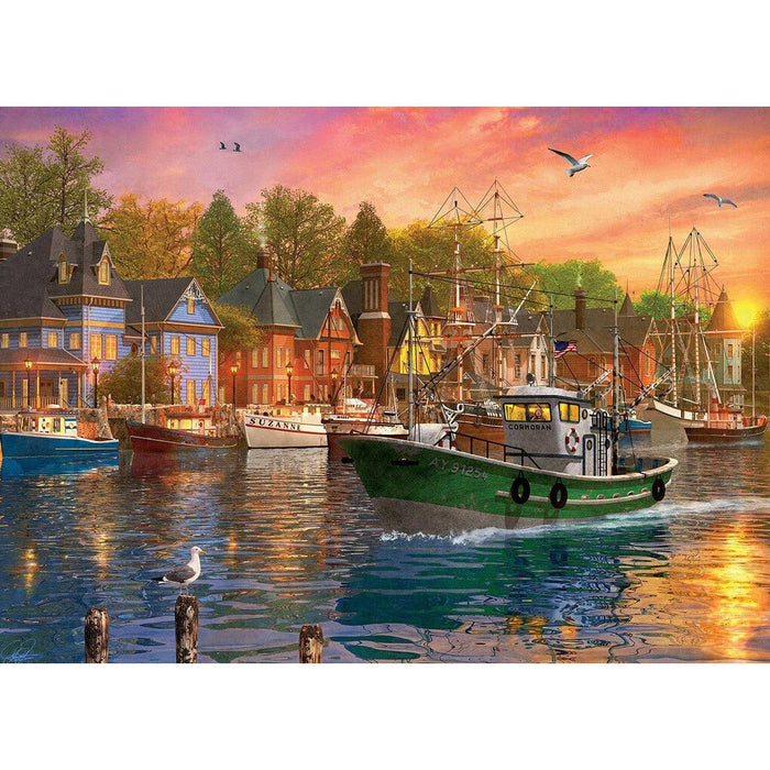 Harbor Sunset 1000 Piece Jigsaw Puzzle Eurographics - for just $21.99! 