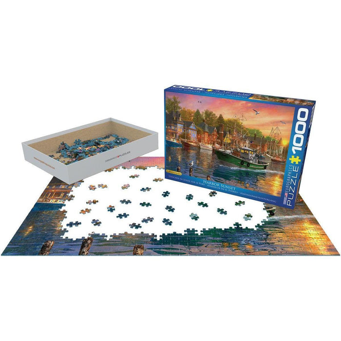 Harbor Sunset 1000 Piece Jigsaw Puzzle Eurographics - for just $21.99! 