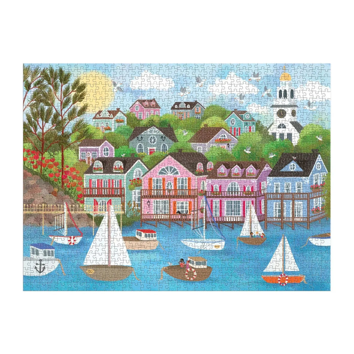Harbor by the Sea 1000 Piece Jigsaw Puzzle Galison - for just $19.99! 