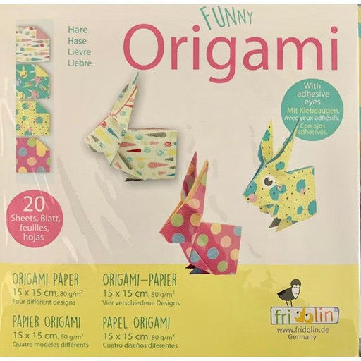 Hare Funny Origami Kit Fridolin - for just $4.99! 