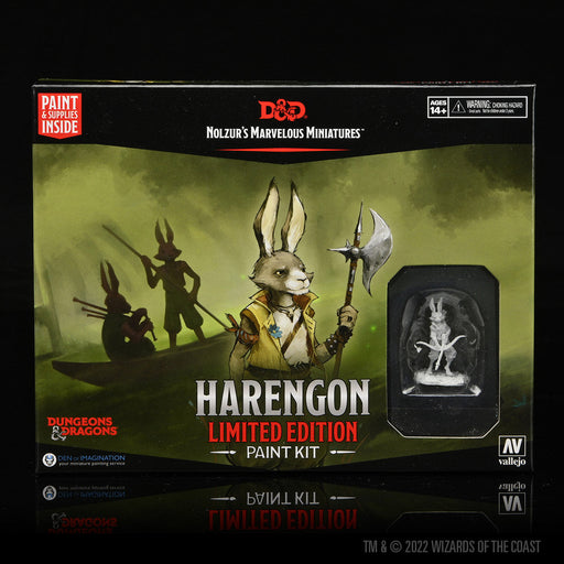 D&D: Nolzur's Marvelous Miniatures - Harengon (Paint Night Kit) - for just $19.99! 