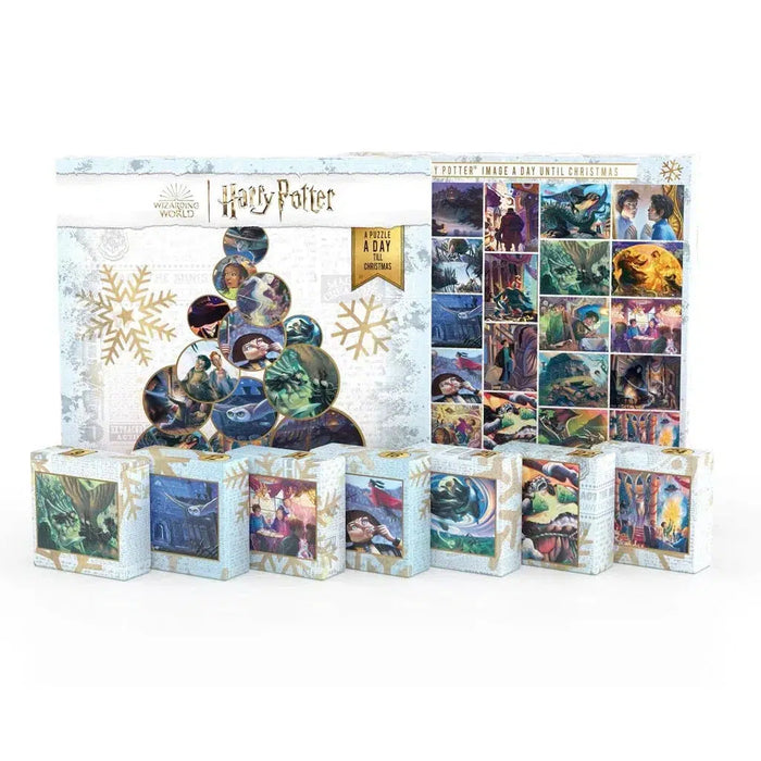 Harry Potter Advent Calendar - 24 Set of 100 Piece Mini Jigsaw Puzzles NYPC - for just $199.99! 