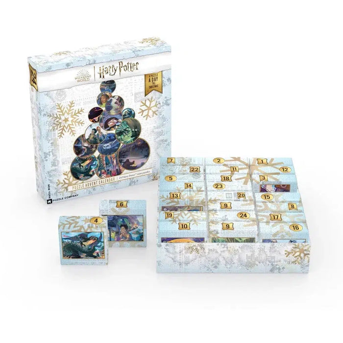 Harry Potter Advent Calendar - 24 Set of 100 Piece Mini Jigsaw Puzzles NYPC - for just $199.99! 
