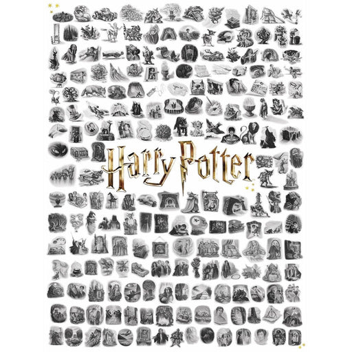 Harry Potter Chapter Art 1000 Piece Jigsaw Puzzle NYPC - for just $24.99! 