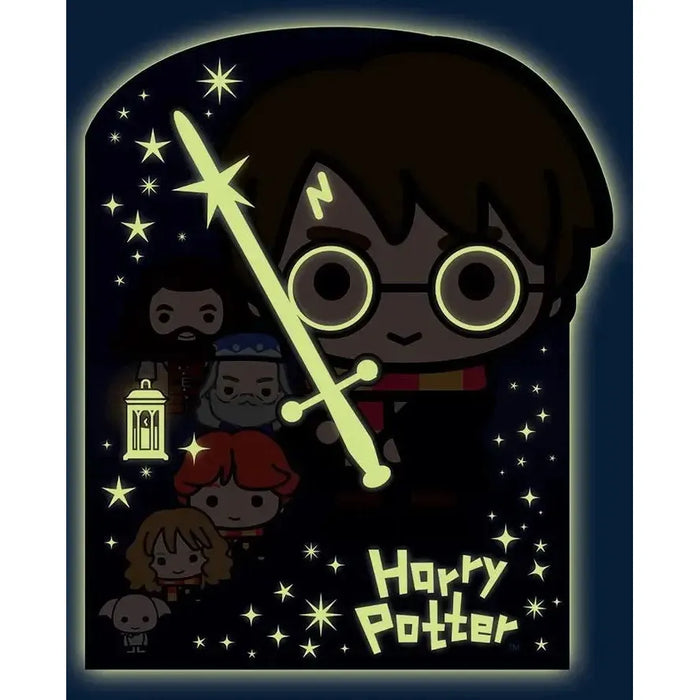 Harry Potter Chibi Glow 28 Piece Mini Shaped Jigsaw Puzzle Paper House - for just $7.99! 