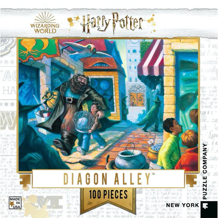 Harry Potter Diagon Alley 100 Piece Mini Jigsaw Puzzle NYPC - for just $11.99! 