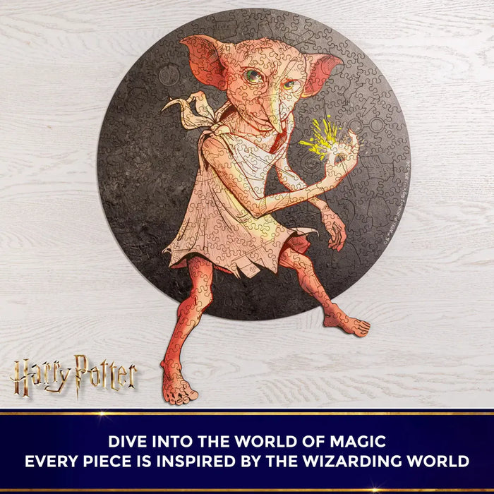 Harry Potter Dobby Wooden Jigsaw Puzzle Woods Story - for just $49.99! 