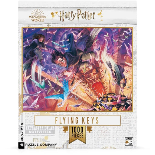 Harry Potter Flying Keys 1000 Piece Jigsaw Puzzle NYPC - for just $24.99! 