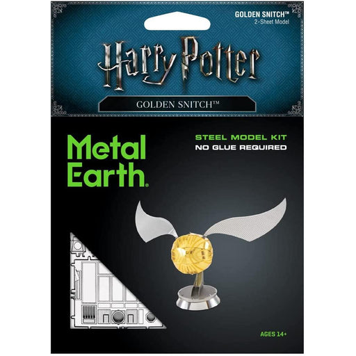Harry Potter Golden Snitch 3D Steel Model Kit Metal Earth - for just $13.99! 
