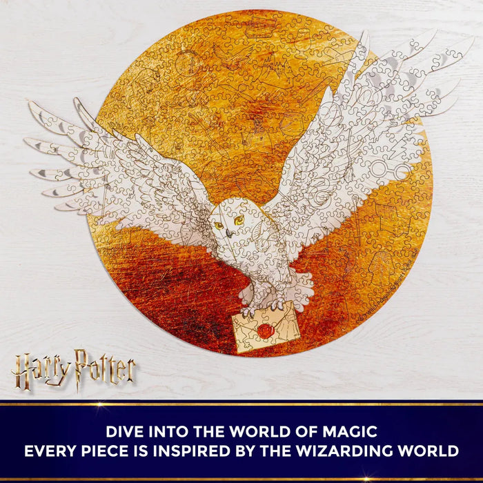 Harry Potter Hedwig Wooden Jigsaw Puzzle Woods Story - for just $39.99! 