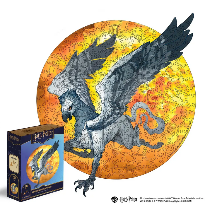 Harry Potter Hippogriff Wooden Jigsaw Puzzle Woods Story - for just $39.99! 