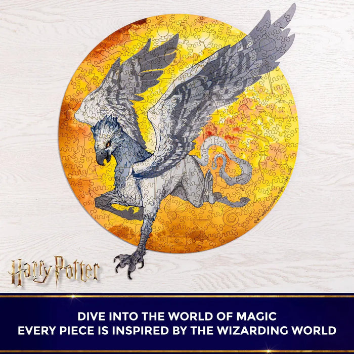 Harry Potter Hippogriff Wooden Jigsaw Puzzle Woods Story - for just $39.99! 